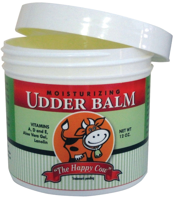 Happy Cow Udder Balm by Sandahl 3033 Udder Balm 12OZ Twist Lid
