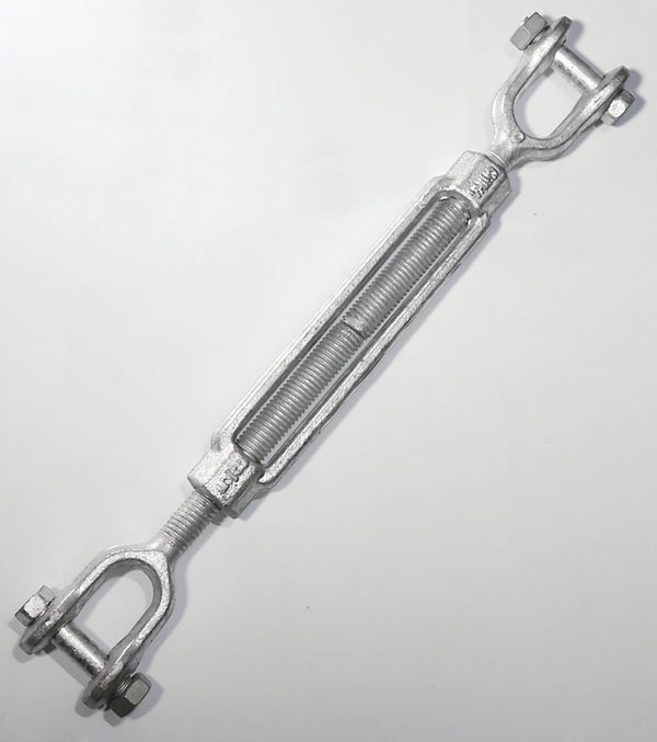 Baron Mfg Turnbuckle Jaw/Eye 1/2x9 Galv 19-1/2X9