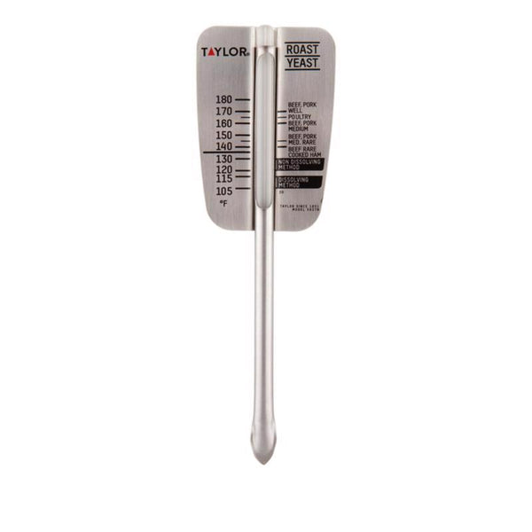 Taylor Roast & Yeast Thermometer Meat 105 To 185 Deg F 6-1/2" Overall10 5937N (10-Pack)