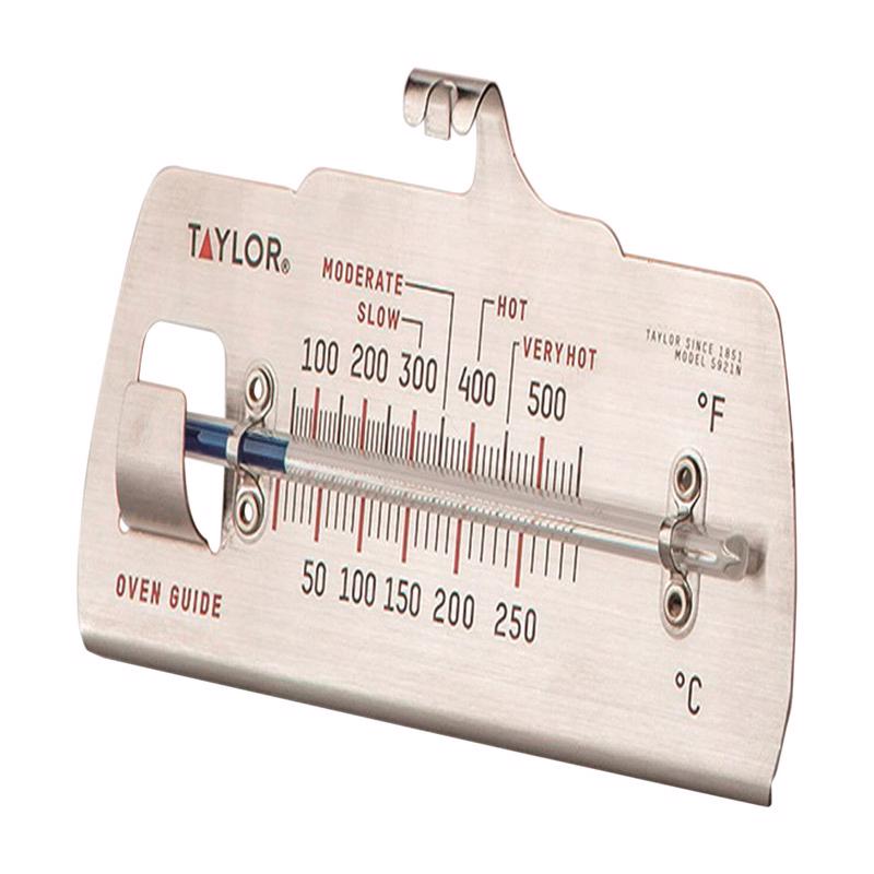 Taylor Oven Thermometer 100 - 600 Deg F 4-7/8" X 2-1/4"