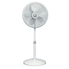 Lasko Lasko-18 Adjustable Elegance & Performance Pedestal, 3-Speed, White (1820) Household Fans, 18''