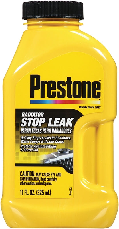 Prestone AS145 Stop Leak Repair for Radiators, Heater Cores, and Hoses, 11 oz., 1 pack AS145Y