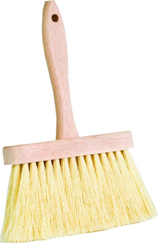 DQB Industries 11943 Dqb Masonry Brush, 6-1/2 in L, Tampico Colored Poly/Synthetic Bristle Trim, 6-1/2In