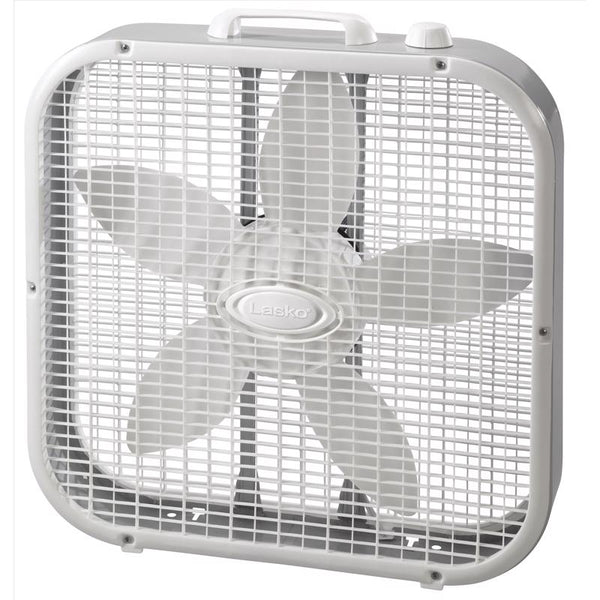 Lasko 3733 20'' Fan Box Box Fan White