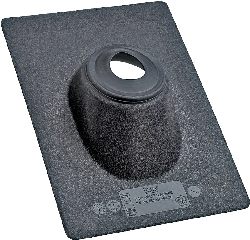 Oatey No-Calk 12 in. W X 16 in. L Thermoplastic Roof Flashing Black
