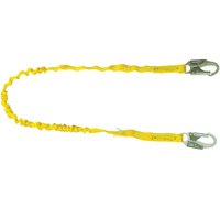 Guardian Fall Protection 11200 IS-72 6-Foot Internal Shock Lanyard with snap hooks