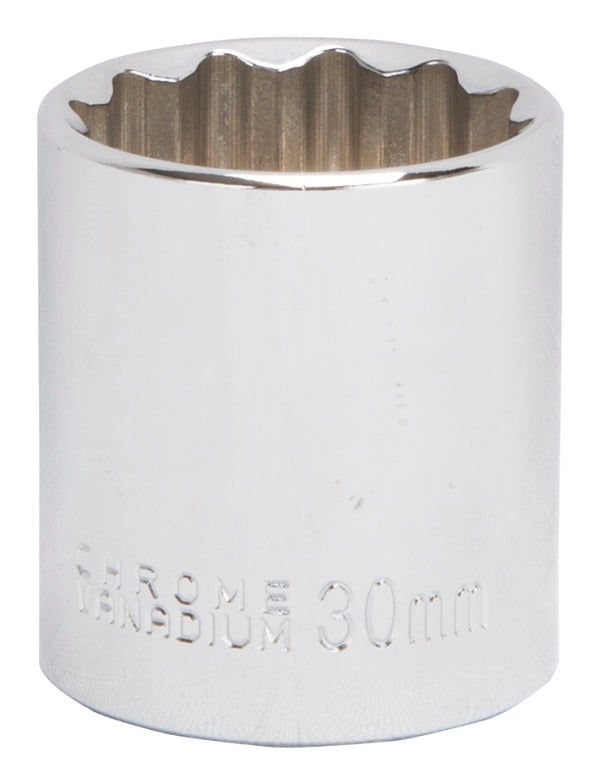 Manufacturers Direct MT6534184 Socket Std 30Mmx12Pt 1/2Drive
