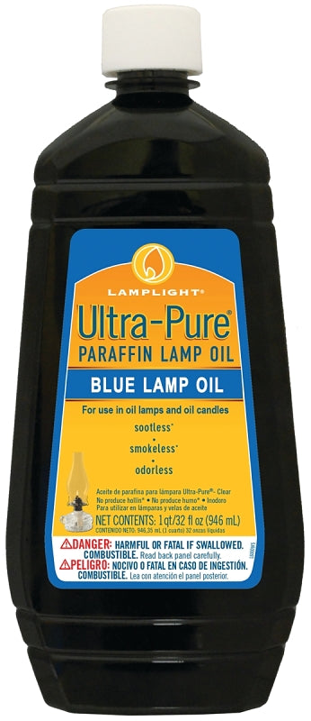 Lamplight Ultra-Pure Lamp Oil, 32-Ounce, Blue