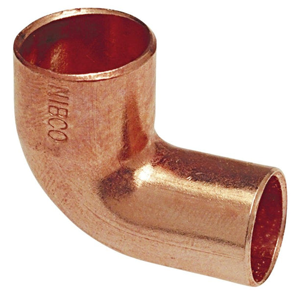 Elkhart 31408 Epc Close Rough Solder Pipe Street Elbow, 90 Deg, 3/4 In, Ftg X, Wrot, 0.75"