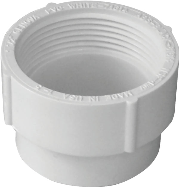 Canplas 193706S PVC DWV Female Cleanout Adapter, 6-Inch, White