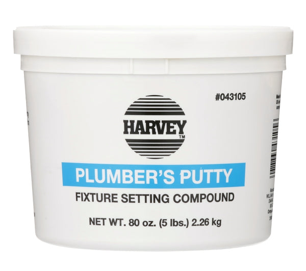 Harvey's Plumbers Putty Stanless 5lb 043105