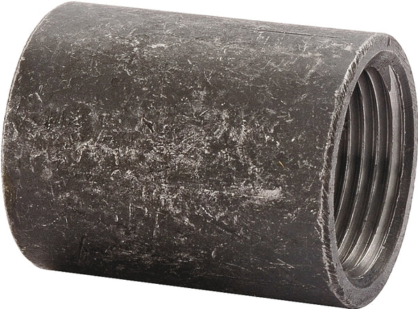 Worldwide Sourcing BSC 15 Merchant Coupling 1/2" - Black