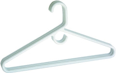 Merrick C86311SHW WHT White Super Heavy Weight Tubular Hanger With Hook 3 Count C8631A-SHW12