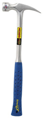 ESTWING Framing Hammer - 28 oz Long Handle Straight Rip Claw with Smooth Face & Shock Reduction Grip - E3-28S