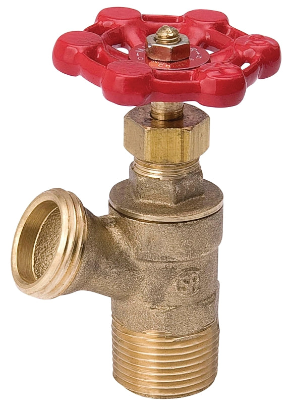 Mueller Boiler Drain 1/2 " Mpt,1/2 " Sweat