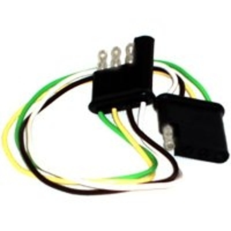 UNITED STATES HARDWARE RV-358C Way Flat Molded Cable Adapter
