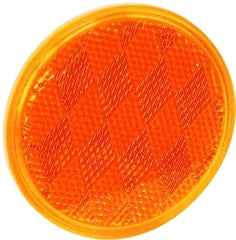 US Hardware 3in Amber Reflector RV-660C
