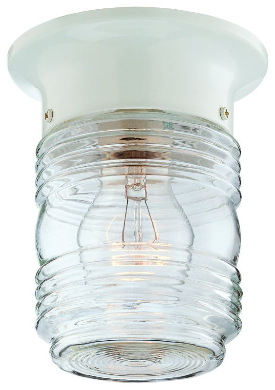 Boston Harbor HV-66919-WH-3L 6471718 Dimmable Porch Light, (1) 60/13 W, A19/Cfl Lamp, White