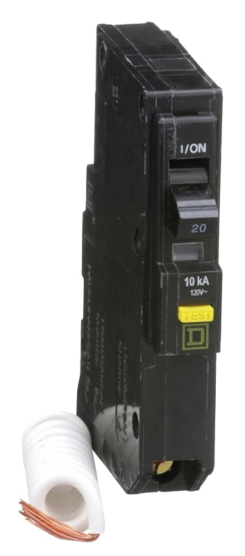 Schneider Electric Square D - QO120GFICP QO Qwik-Gard 20 Amp Single-Pole GFCI Circuit Breaker