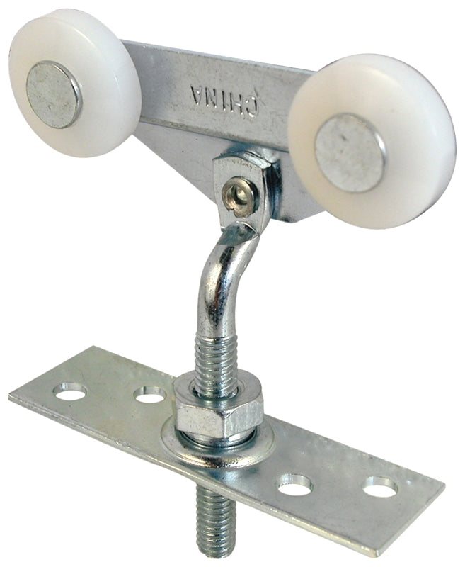 Prime-Line Products N 6527 Prime Line Convex Edge Tandem Assembly, 3/4 in Dia X 1/4 in W, 1 Roller, Plastic, Mill