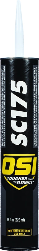Henkel OSI SC175 Draft & Acoustical Sound Sealant, 28 fl oz, Cartridge 1496542
