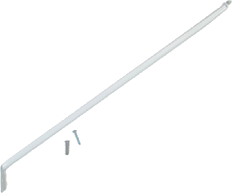 ClosetMaid Wire Support Brackets Deep Shelves, 12-Pack, with Anchors & Pins for Installation, White, 16-Inch, 12 Pack