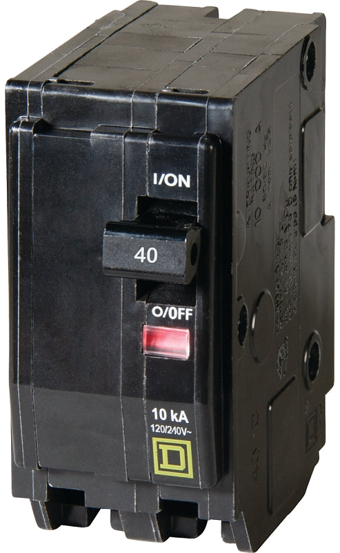 SQUARE D BY SCHNEIDER ELECTRIC QO240C DP Circuit Breaker, 40 Amp