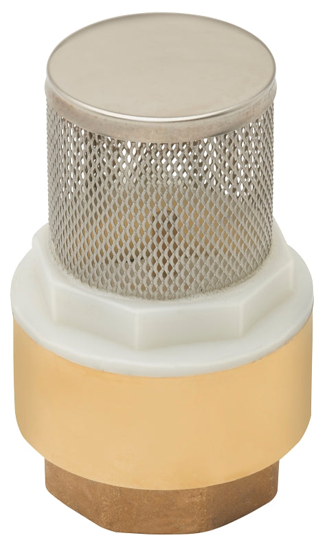 Proline 101-325NL Foot Valve, 1 in, FPT, 1", Brass
