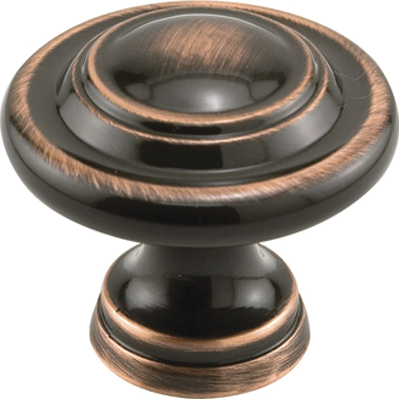 PRIME-LINE N 7385 Bi-Fold Door Knob – Wide Base and Large Diameter Door Knob For Easy Gripping, Replace Old or Unsightly Knobs, 1-11/16” Outside Diameter, Diecast, Classic Bronze