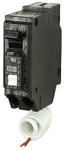 GE Energy Industrial Solutions THQL1120AFP2 Single Pole Combo Arc Fault Circuit Interrupter, 20-Amp