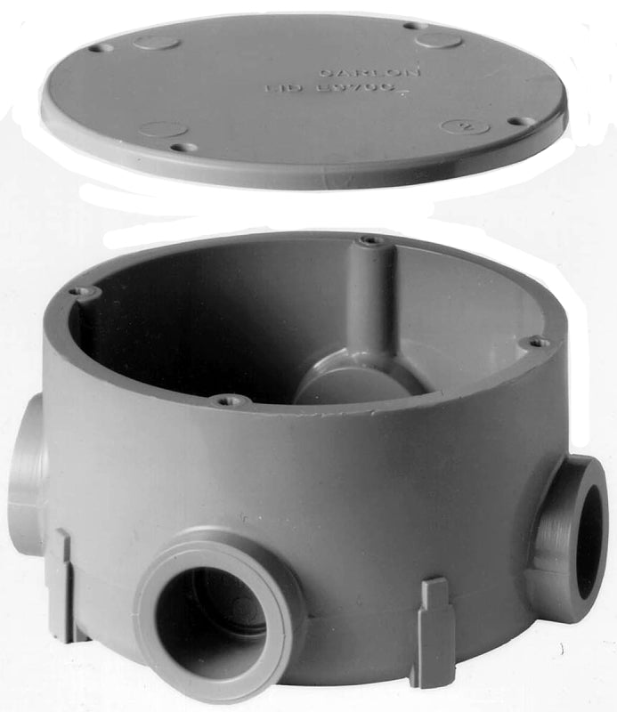 Carlon E970ce-ctn Round Junction Boxes Conduit Body, 3/4"