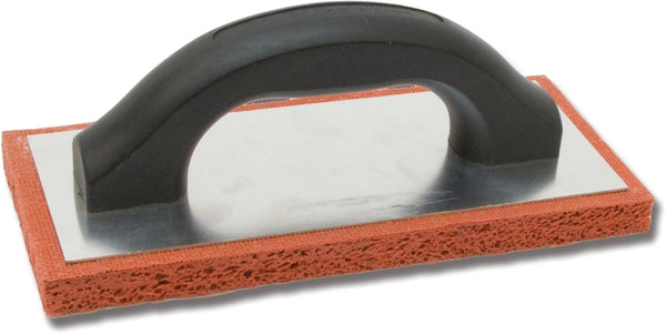 Marshalltown Drywall & Plastering Rubber Float 9 X 4" Red Coarse RRF94C