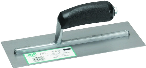 Marshalltown FT144P Finishing Trowel 14 X 4". Curved Plastic Handle.