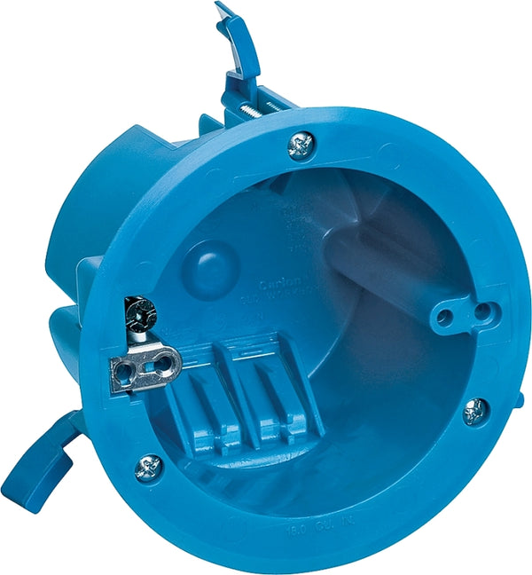Carlon B618RR Lamson Home Products Ceil Round Old Work Box
