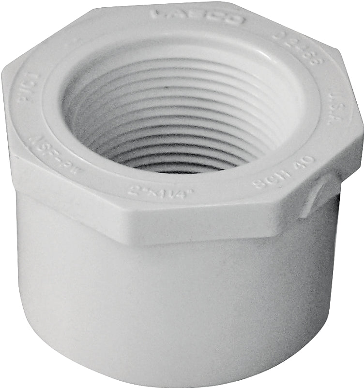 Lasco 438250bc Pipe Reducing Bushing, White