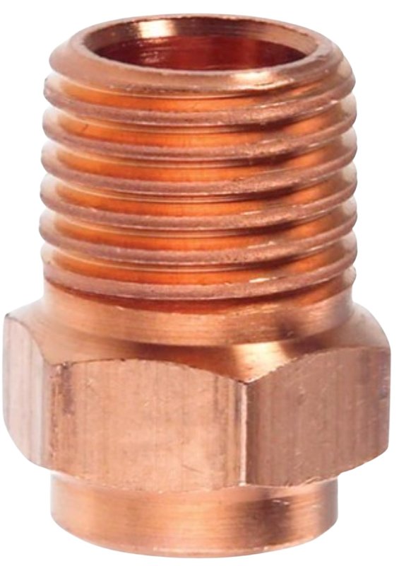 Elkhart Male Adapter 1/4" Sweat x MPT Copper 30290