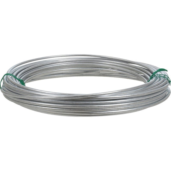 Hillman 50140 9 gauge galvanized steel utility wire, 50 ft