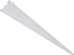 ClosetMaid 2854 ShelfTrack Locking Shelf Bracket for 16 in. Deep Wire Shelving, for Adjustable Closet Systems, 1-Pack, White