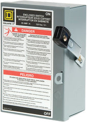 Square D Safety Switch Fusible, Plug Fuse Type 30 Amp 120 V Boxed L111N