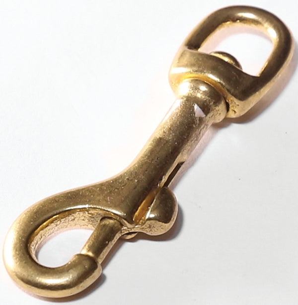 Baron 5025B-1-2 Bolt Snap Bronze Round Eye Swivel - .5