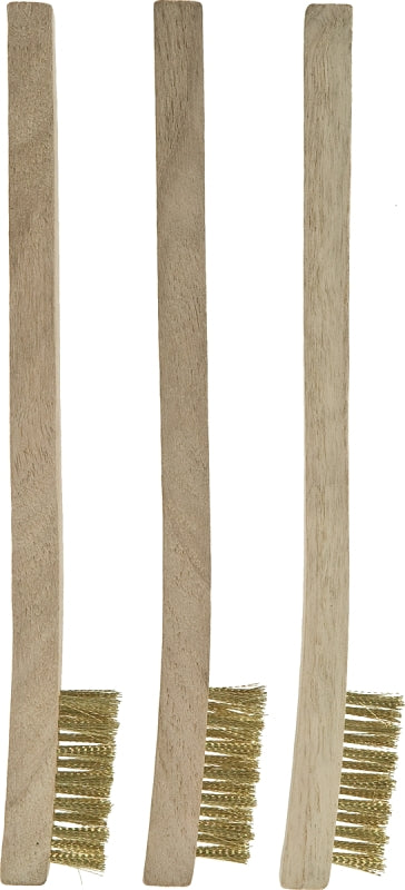 Northern Tool & Equipment Brass Wire Brushes - 3-Pk. C301