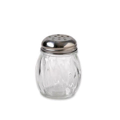 Gemco 5078568 Cheese Shaker, Clear/Silver