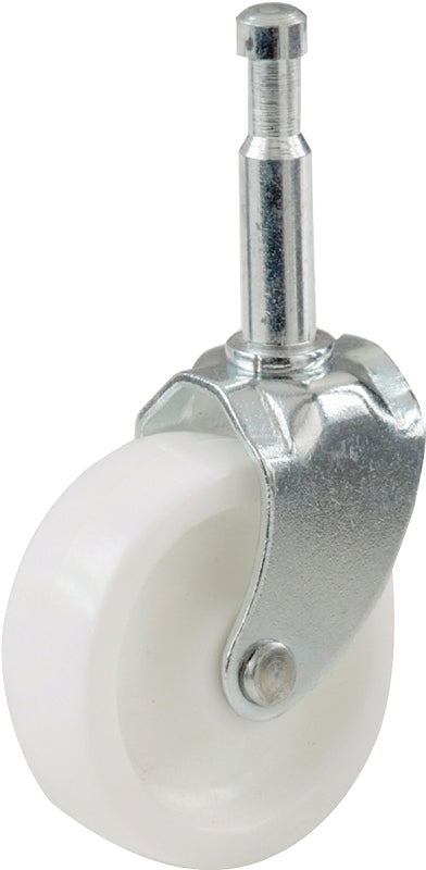Shepherd Hardware 9055 1-5/8-Inch Plastic Stem Casters, 4-Pack