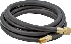 Bayou Classic 7910 10-ft High Pressure LPG Hose 1/4-in MNPT x 3/8-in FNPT Brass Connector 350-psi Maximum Use