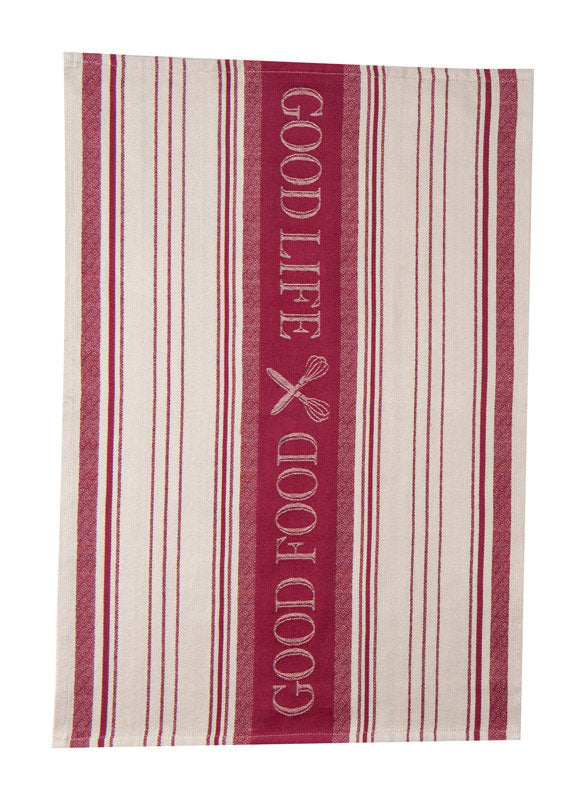 Kay Dee Designs, Marsala, Small Cook's Kitchen Food Good Life Birdseye Woven Jacquard Tea Towel