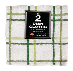 Ritz 27230 Cactus Cotton Check Dish Cloth, Cotton, 2 Pack
