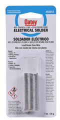 Oatey 53012 rosin core solder, Silver