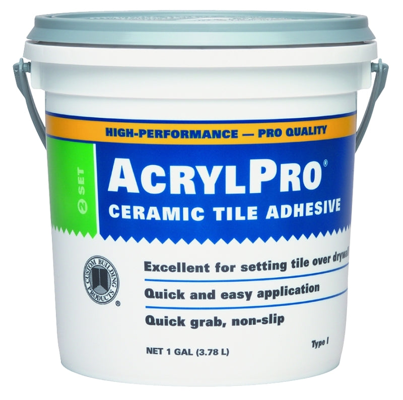Custom Building Products 4000 Acrylic Ceramic Tile Mastic, 1-Gallon