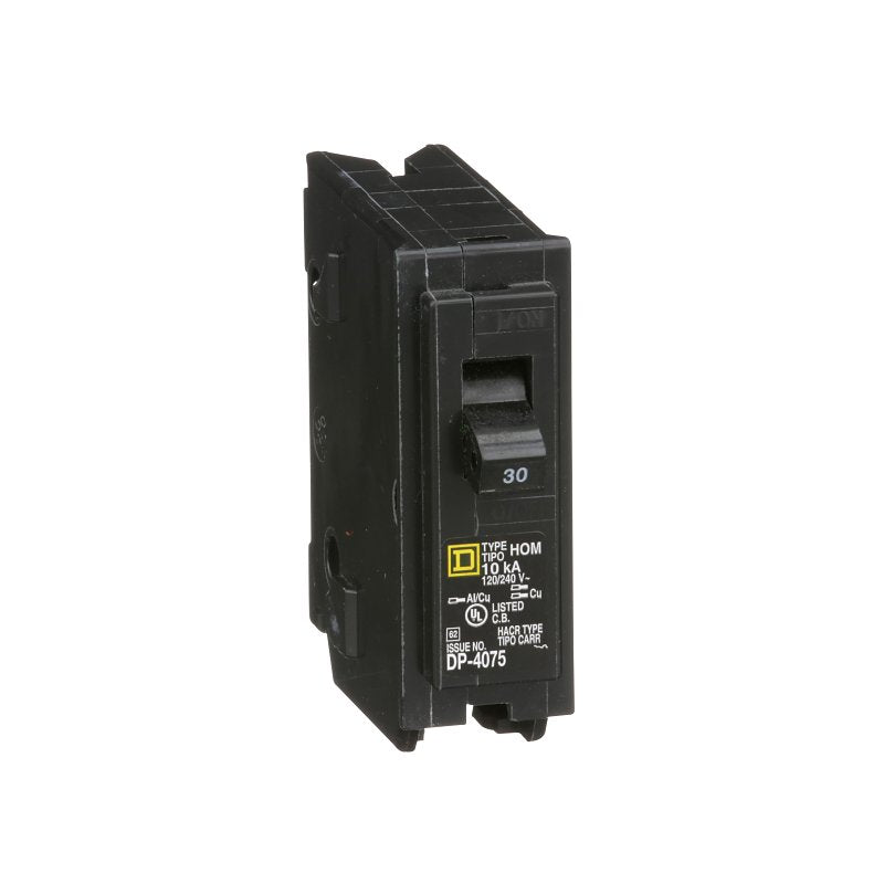 Square D HOM130 Homeline 30 Amp SinglePole Circuit Breaker