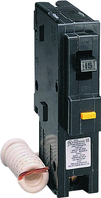 Square D By Schneider Electric Homeline Circuit Breaker 15 Amp Cd HOM115GFICP